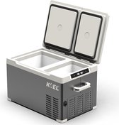 Koel Crate Dual 23 - Compressor Koelbox Elektrisch 12V en 230 Volt - Frigobox voor in de auto - Cool box - Koelen en Vriezen - 23 Liter