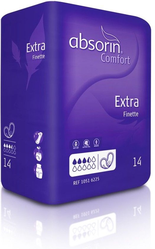 Absorin Comfort Finette Extra- 14 stuks | bol