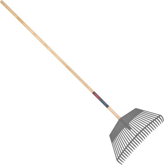 Talen Tools - Bladhark - Bladvork - 2-in-1 - Essenhouten steel - 160 cm van Talen Tools — afbeelding 3