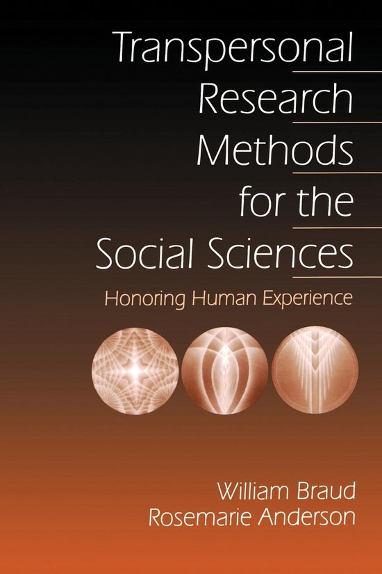 Transpersonal Research Methods For The Social Sciences - cover
