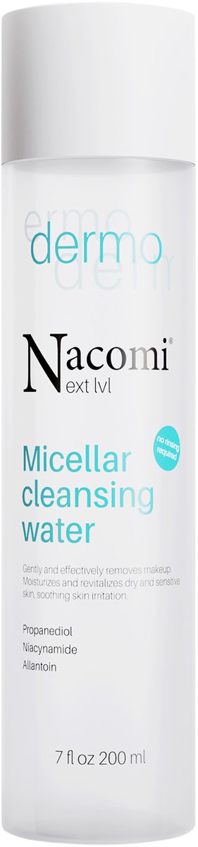 Nacomi NXT Micellar Water For Dry And Sensitive Skin 200ml.