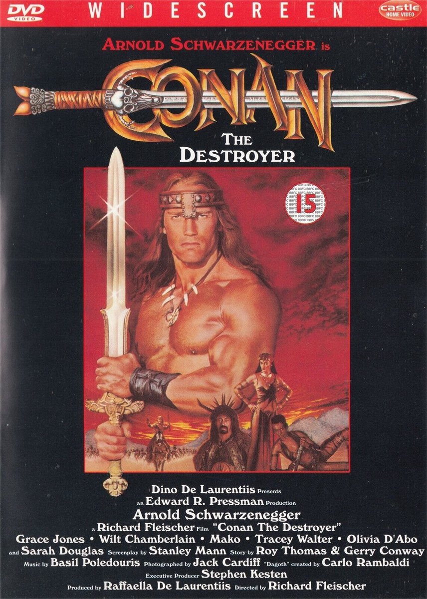 Conan The Destroyer [DVD] [1984]