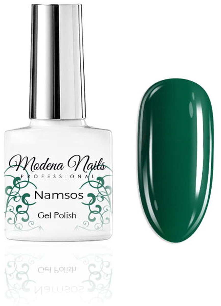 Modena Nails Gellak Autumn/Winter - Namsos 7,3ml. - Groen - Glanzend - Gel nagellak - Gel nagellak