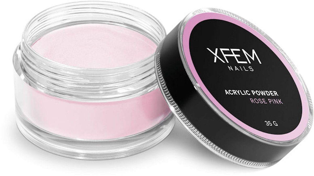 XFEM Acryl Poeder Professional Nail System 35g. Rose Pink