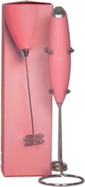 Cabau Bloom Mixer - Roze - Elektrische handmixer - Dubbele whisk - Krachtig & stijlvol design - Perfect om Cabau boosters mee te mixen - Met houder - In twee kleuren