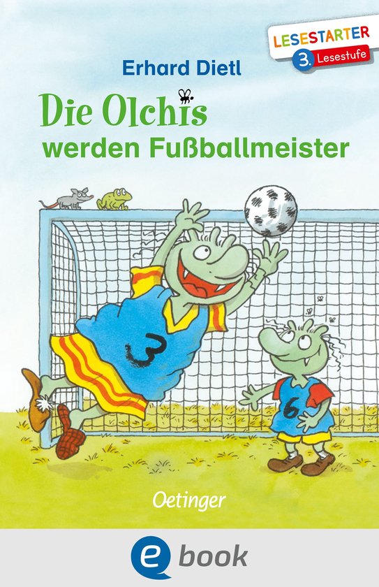 Lesestarter - Die Olchis werden Fußballmeister - cover