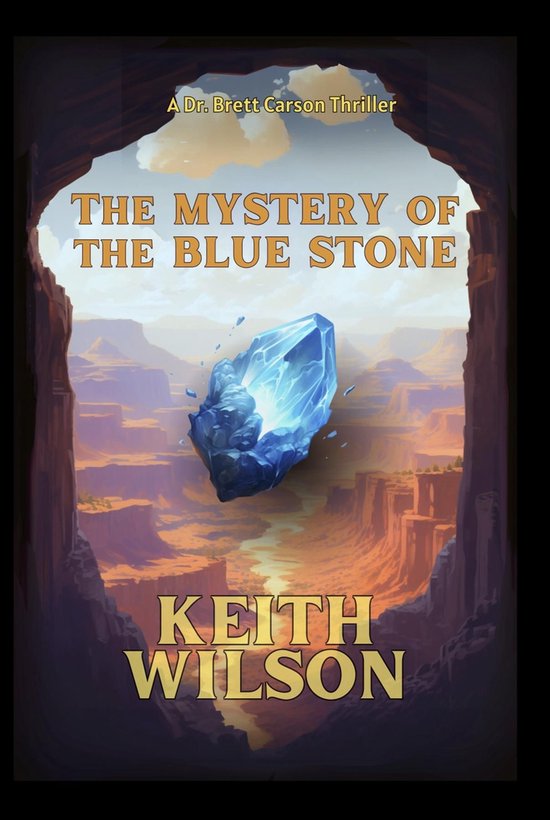 The Mystery of the Blue Stone - cover