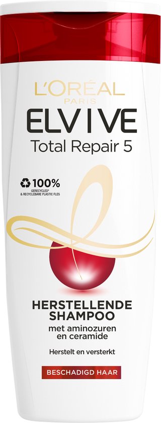 L'Oréal Paris Elvive Total Repair 5 - Shampoo - 250ml - Beschadigd haar