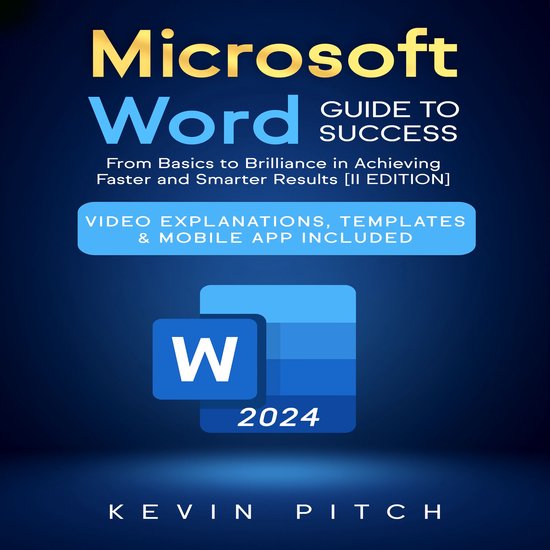Microsoft Word Guide for Success - cover