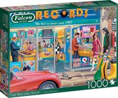 Falcon - De Platenwinkel - 1000 stukjes puzzel - Legpuzzel