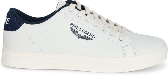 PME Legend - Heren Sneakers Aerius White/Denim - Wit - Maat 45