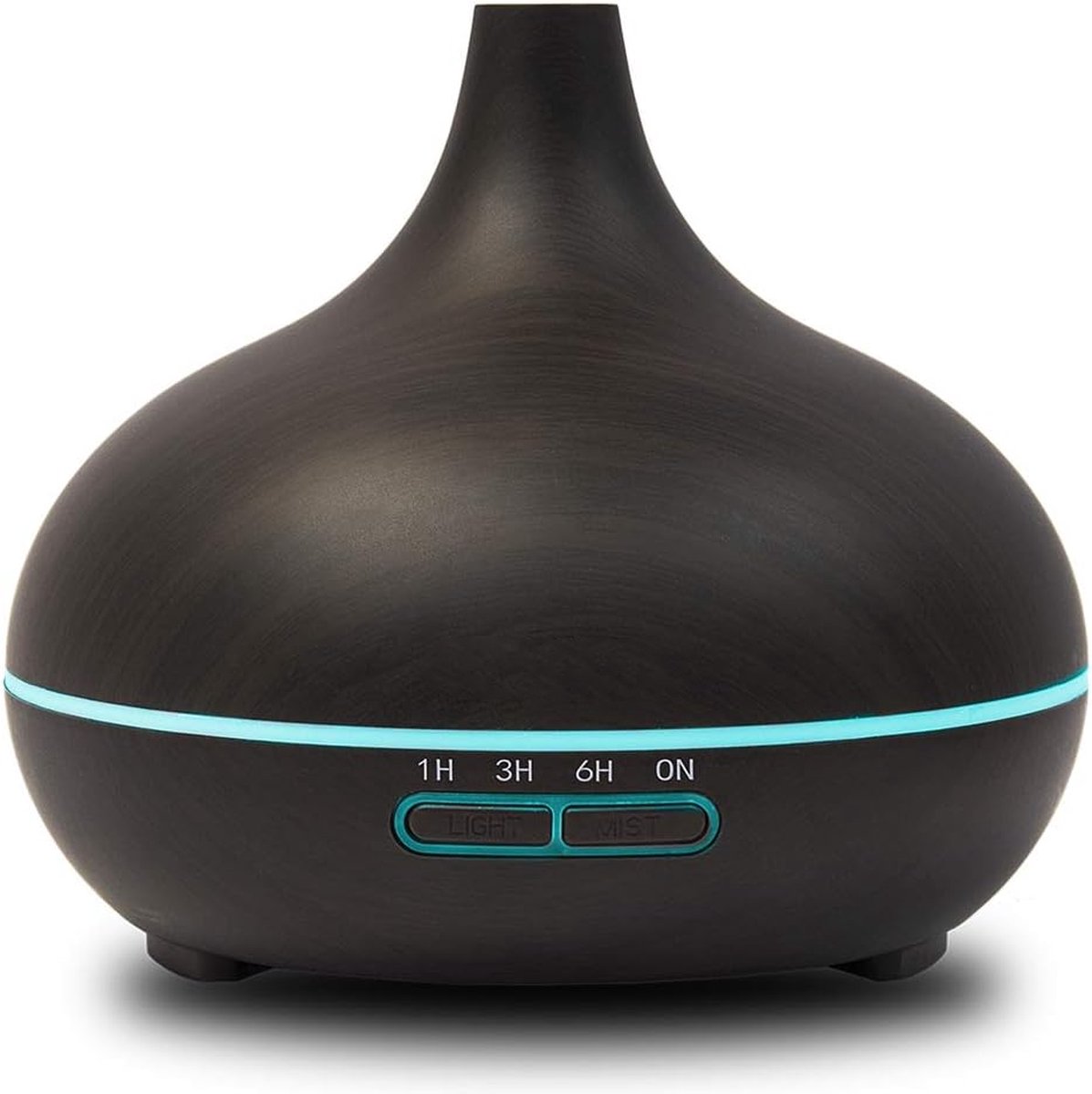 Goedkoopste Luxe Led Aromadiffuser - Luchtbevochtiger - 7 Kleuren Led's - 300 ml - Ingebouwde Timer - Verdamper - Aromatherapie - Geurverspreider