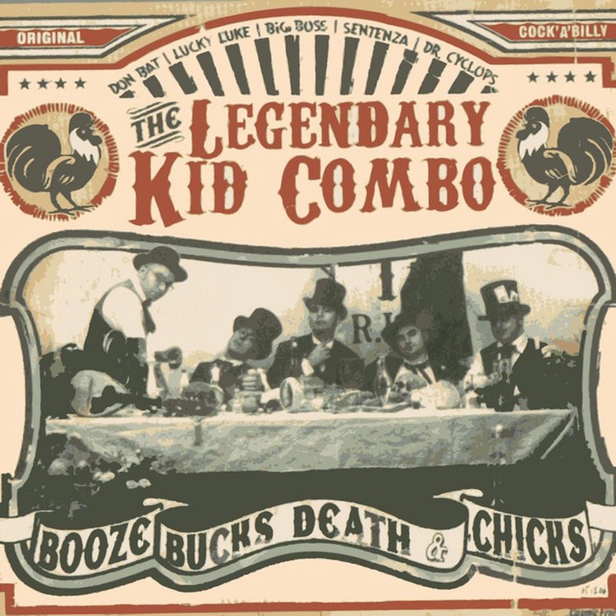 Legendary Kid Combo - Booze, Bucks, Death & Chicks (LP)