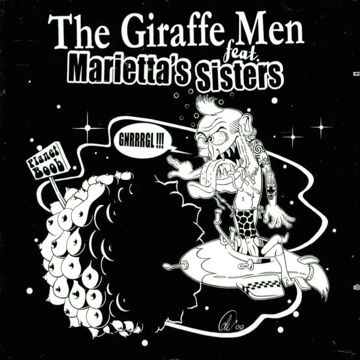 The Giraffe Men feat. Marietta's Sisters - Planet Boob (LP)
