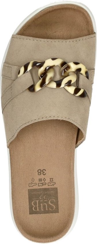 SUB55 Comfort Collection Abby 07 Open Teen - beige - Maat 39