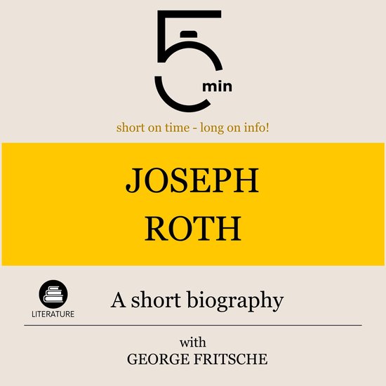 Joseph Roth: A short biography - cover