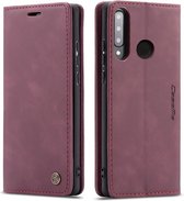 Huawei P30 Lite Case - CaseMe Book Case - Bordeaux