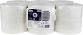 Tork Mini Jumbo Toiletpapier Advanced, 2-laags, wit T2, 170mtr/10cm (120280)- 5 x 12 rollen voordeelverpakking