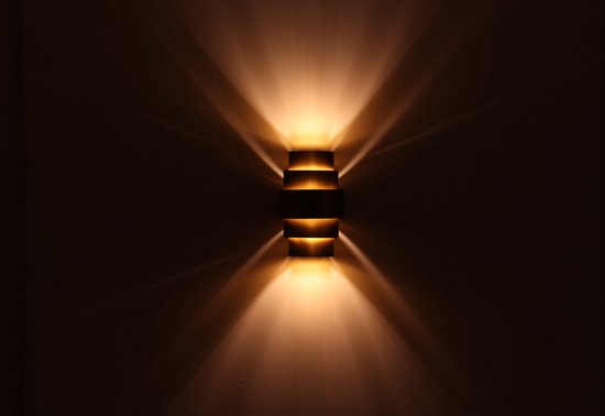 Applique Artdelight Rolls - bronze doré - 2 x raccord G9