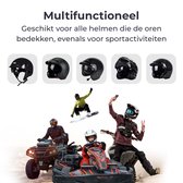 Draadloze Motorhelm Headset - Brommer Helm - Snorfiets Helm - Jethelm - Waterdichte Motorhelm Headset - Bluetooth - Intercom Helm - Bluetooth Headset met Microfoon - Scooter Helm - Koptelefoon - Oortelefoon - Communicatiesysteem