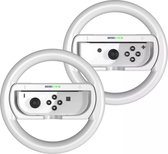 Bol.com JYS Nintendo Switch Steering Wheel & Comfort Grip Pair -Wit (NSW) Nieuw aanbieding