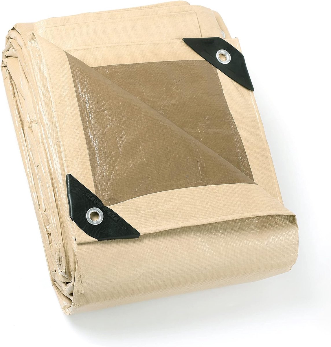 GUARD SHIELD Afdekzeil, met inslagringen, waterdicht, 4 m x 5 m, wit, multifunctioneel polyester-zeil, 120 g/m², zeildoek, beschermend zeil, multifunctioneel, scheurvast, uv-gestabiliseerd GUARD SHIELD Afdekzeil, met inslagringen, waterdicht, 4 m x 5 m, wit, multifunctioneel polyester-zeil, 120 g/m², zeildoek, beschermend zeil, multifunctioneel, scheurvast, uv-gestabiliseerd