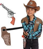 Boland - Set Cowboy kind - Kinderen en volwassenen - Unisex - Cowboy - Cowboy - Indiaan