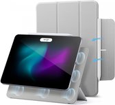 ESR Rebound Magnetic Hoes Geschikt voor de Apple iPad Air 11 (2024)/Air 10.9 (2022/2020) - Book Case met Standaard - Sleep/Wake - Grijs