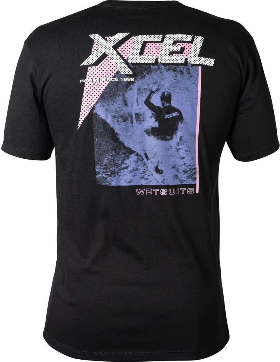 Xcel Heren Throwback Tee - Black