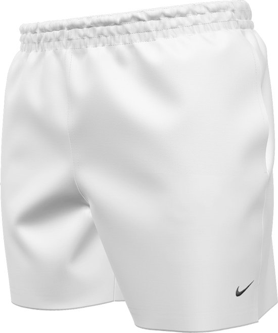 Nike Swim Essential Lap 5" Volley Shorts Heren, wit Maat XXL