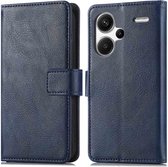 iMoshion Hoesje Geschikt voor Xiaomi Redmi Note 13 Pro Plus (5G) Hoesje Met Pasjeshouder - iMoshion Luxe Bookcase - Donkerblauw