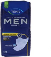 TENA Men Active fit Level 2- 20 x 20 stuks voordeelverpakking
