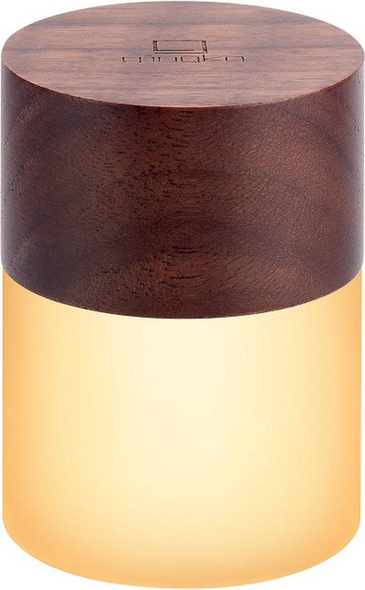 Gingko Large Lemelia Lamp - LED - Walnoothout