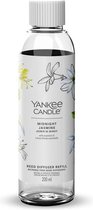 Yankee Candle Midnight Jasmine Signature reed diffuser refill 200ml geurstokjes