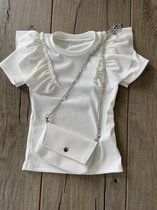 T-shirt en tas Off White Maat 116 Kinderkleding