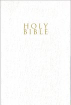 NIV, Gift and Award Bible, Leather-Look, White, Red Letter Edition, Comfort Print