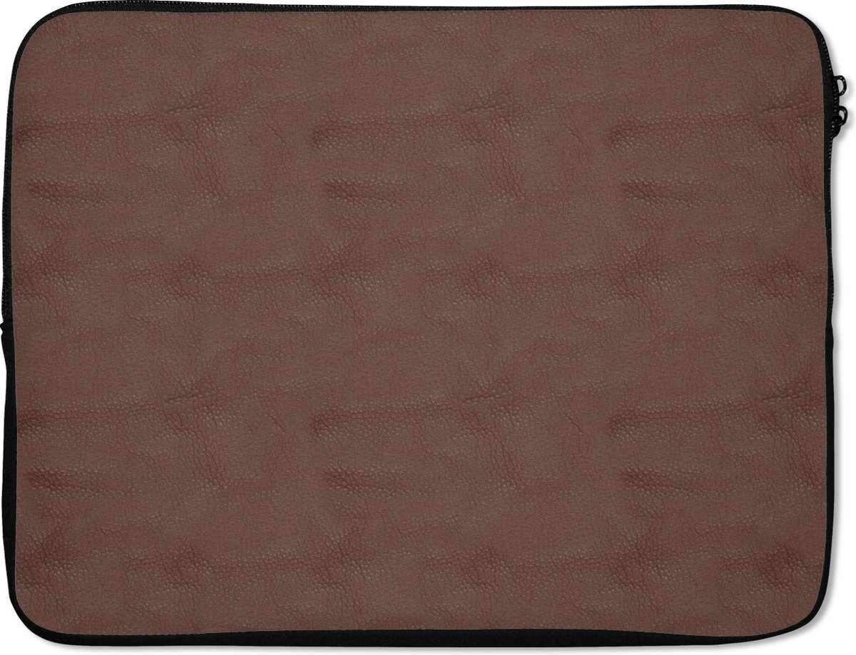 Laptophoes - Leer print - Dierenhuid - Laptop - 15 6 Inch - Laptop accesoires - Laptop sleeve