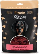 Fitmin For Life Eend mini-bottraktatie voor honden 5 x 70 g