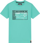 Skurk - T-shirt Tor - Mintgroen - maat 104