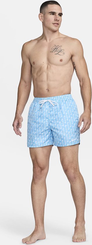 blue nike swimming shorts
