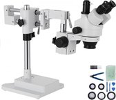 Goodfinds - Microscope numérique - Ajustable à 360 degrés - Double bras - Support caméra