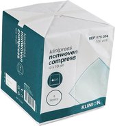 Klinion non-woven kompres, 10 x 10 cm- 20 x 100 stuks voordeelverpakking