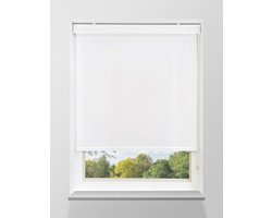 Rolgordijn Lichtdoorlatend - Wit - 162x175cm - Full Colour - Met Cassette - Op maat gemaakt