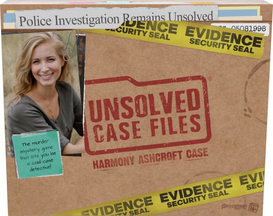 Foto: Unsolved case files harmony ashcroft breinbreker escape spel kun jij het mysterie oplossen engelstalig