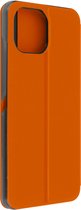 Geschikt voor Xiaomi Mi 11 Lite Folio Hoes Translucent Rigid Protection oranje