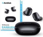 AVALUE - Draadloze Oordopjes - Oordopjes Draadloos - Bluetooth Oordopjes - Sport Oordopjes - Apple & Android - 28 uur Batterijduur