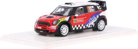 Mini John Cooper Works 1/43 IXO - Rallye Wallonie 2013 N°3 Duval/Leyh
