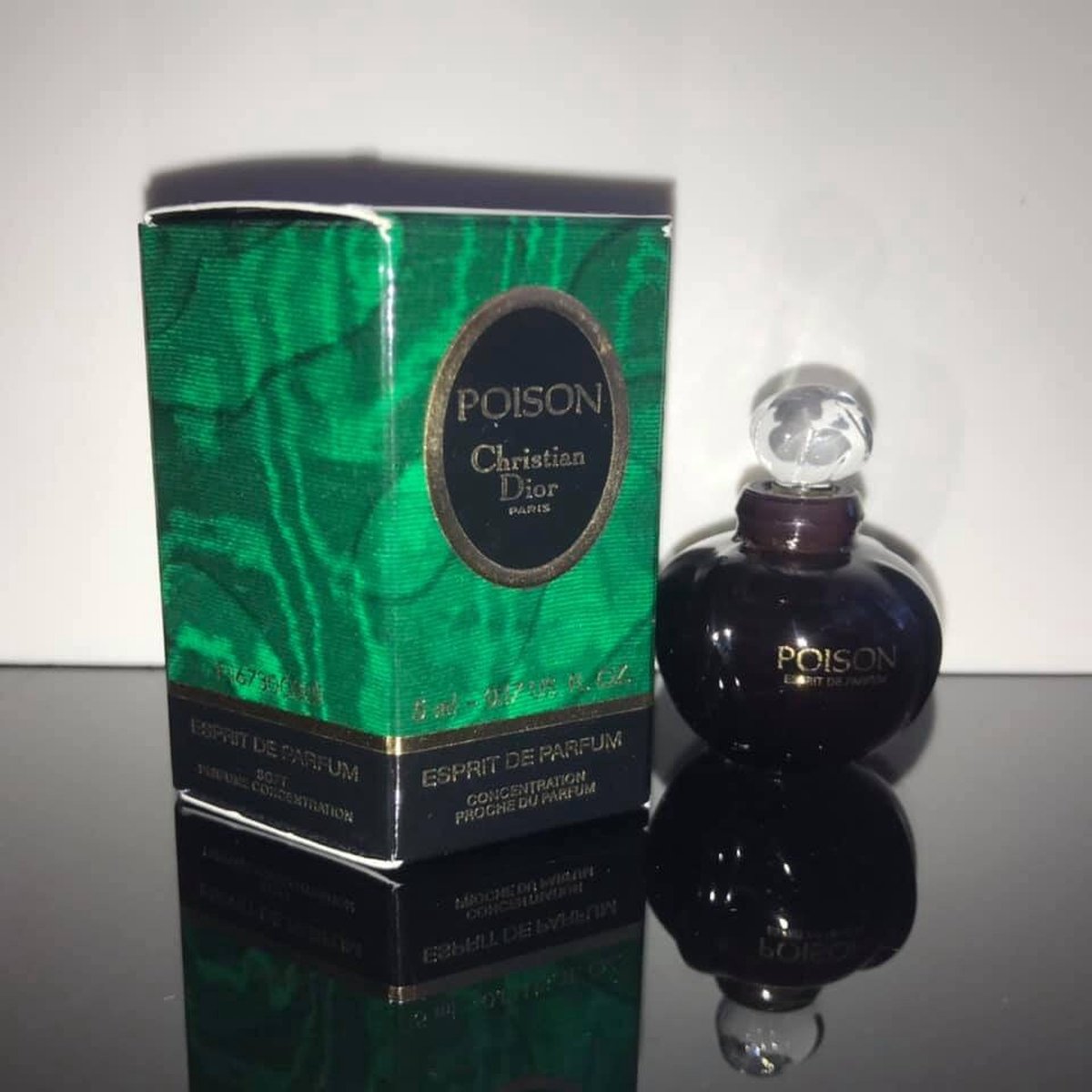 Goedkoopste Christian Dior Poison Vintage Pure Parfum - Esprit de Parfum 5 ml Miniature