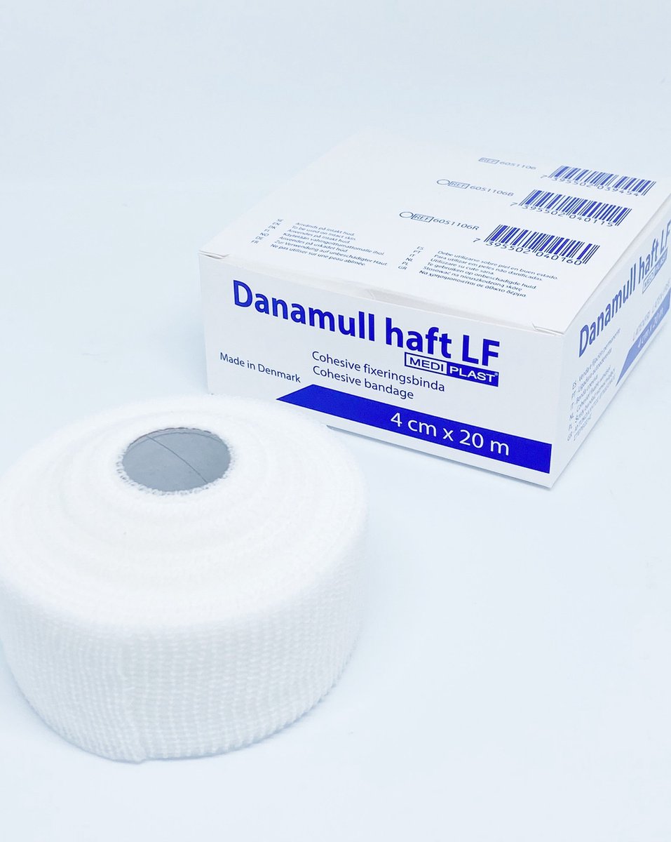 Goedkoopste Danamull Haft Zelfklevend Fixatiewindsel 4cm x 20m