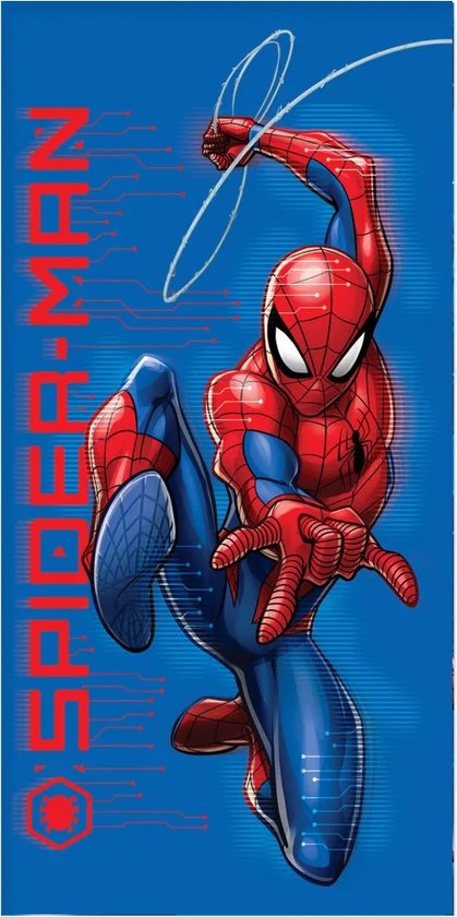 Marvel - Spiderman - Strandlaken - 70x140cm - 100% katoen.